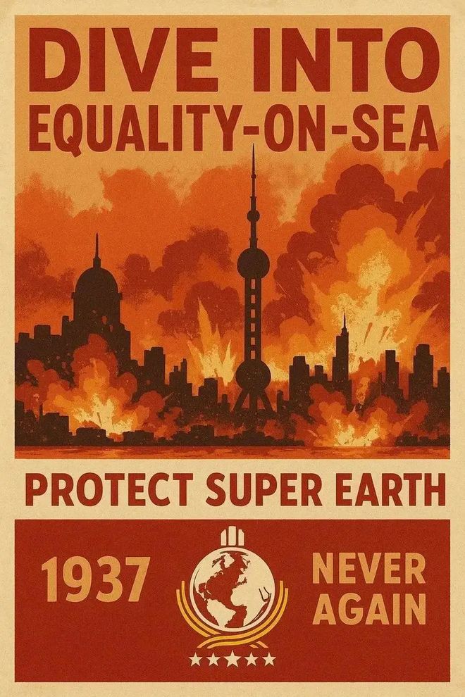 美国抛弃纽约保卫上海世界人民大团结在一款“垃圾游戏”里实现了(图20)