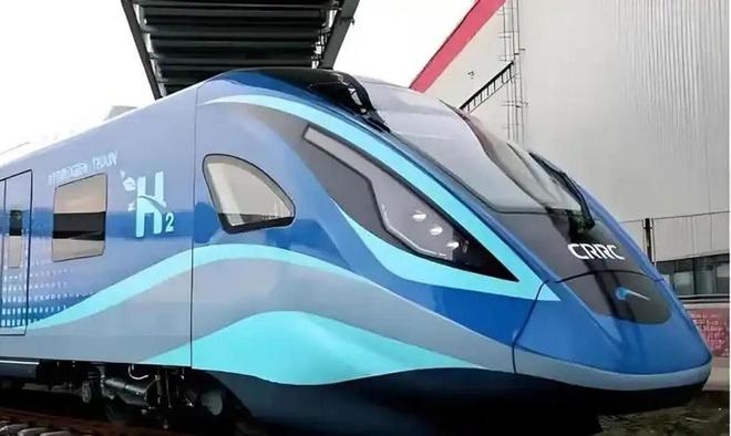日本要破防了！中国氢能列车试跑成功加氢10分钟可续航1000公里(图2)