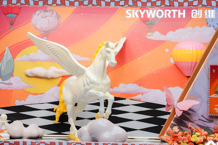 100万人次打卡名场面！创维「马到橙功」跨年展成深圳现象级地标(图8)