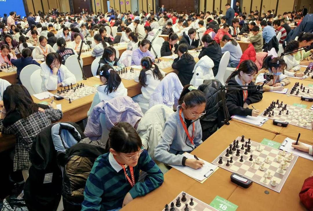 全国国际象棋少年儿童冠军赛在盘锦启幕(图2)
