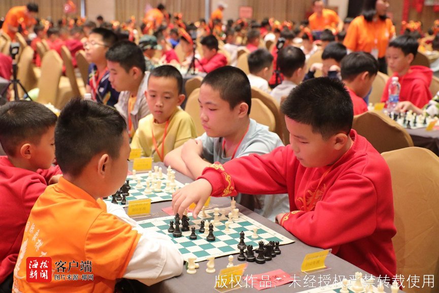 2026年儋州市迎新春第四届青少年儿童国际象棋邀请赛举行(图2)