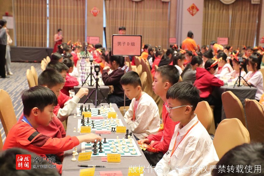 2026年儋州市迎新春第四届青少年儿童国际象棋邀请赛举行(图5)