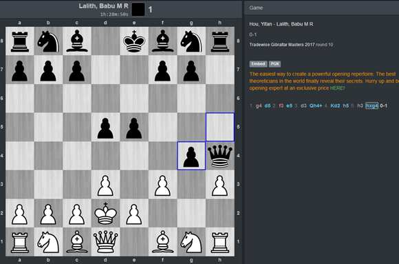 潘攻愚：侯逸凡在直布罗陀公开赛故意输棋孰是孰非？(图3)